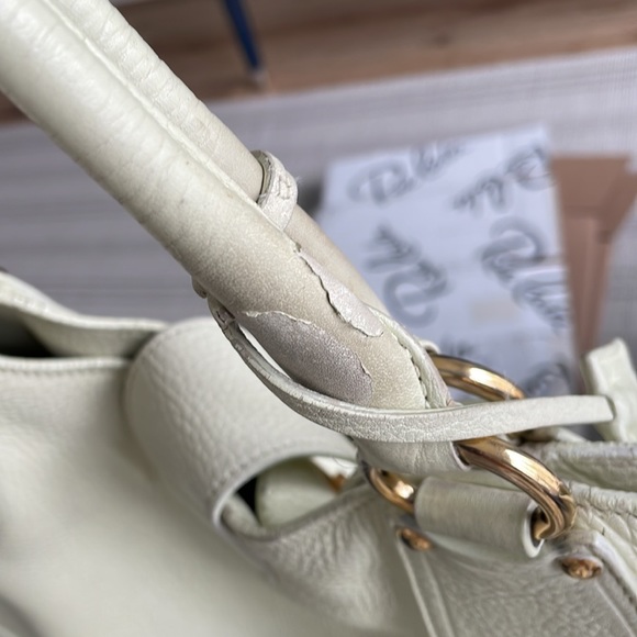 Prada cream colored tote - Picture 9 of 11